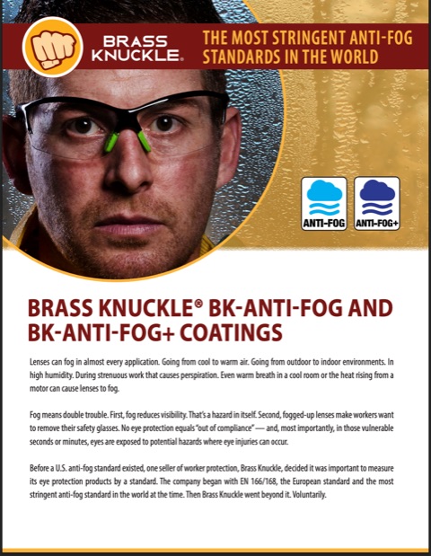 Brass Knuckle BK-Anti-FOG and BK-Anti-FOG+ Get New Brochure